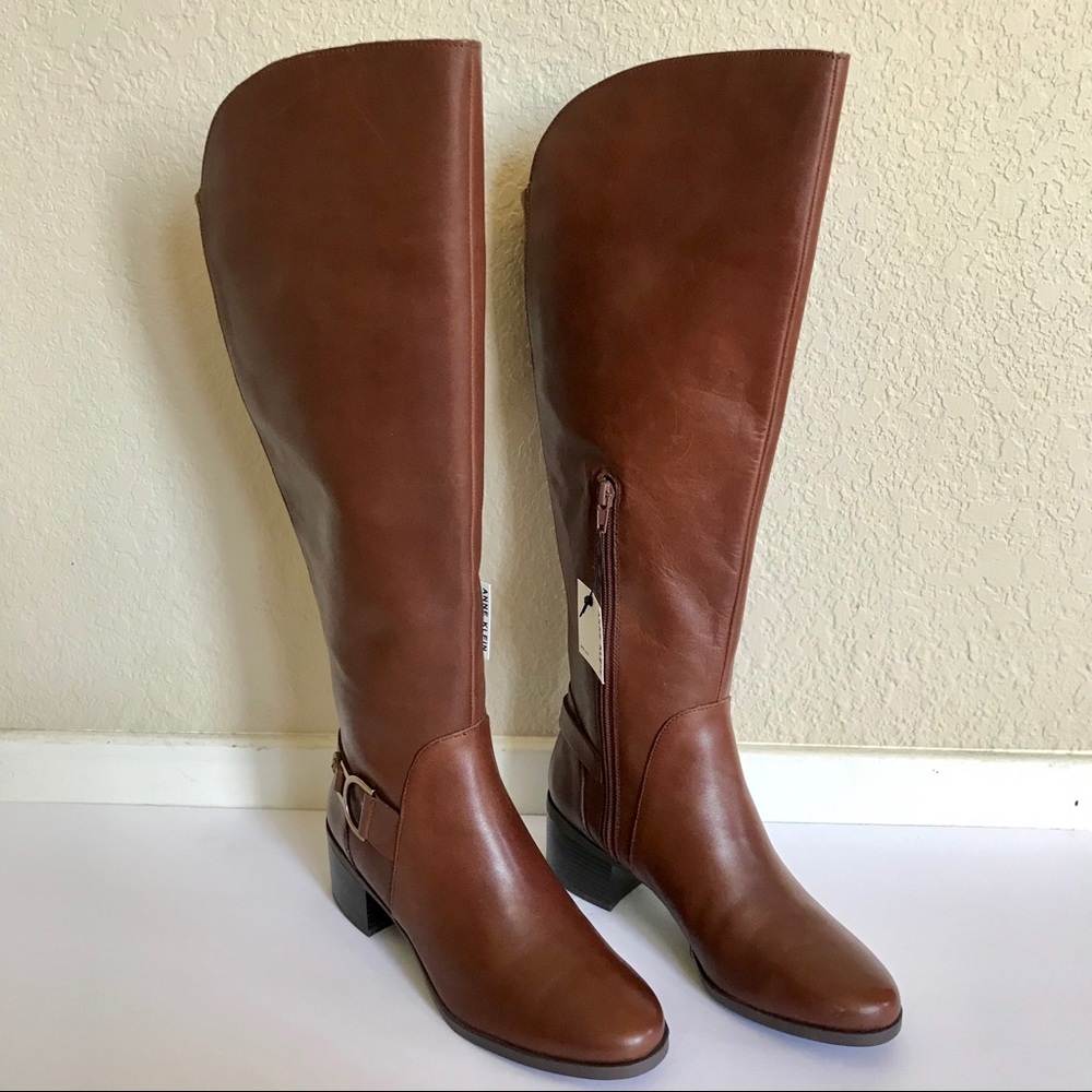 Anne Klein Women's Wide Calf Jamee Knee High Boot